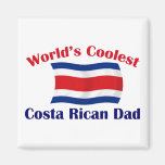 Coolest Costa Rican Dad Refrigerator Magnet