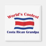 Coolest Costa Rican Grandpa Fridge Magnet