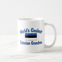 Coolest Estonian Grandma Coffee Mugs