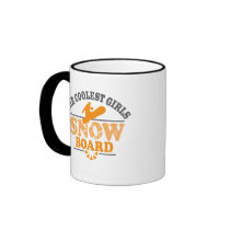 Coolest Girls Snowboard Mugs