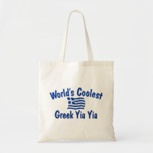 Coolest Greek Yia Yia Tote Bag