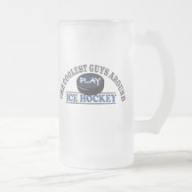 Coolest Guys Play Ice Hockey Mugs