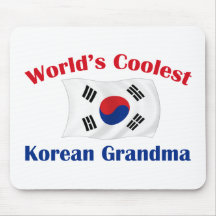 Coolest Korean Grandma Mouse Pad