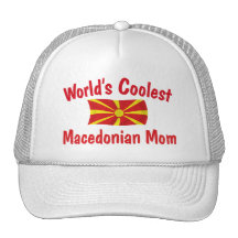 Coolest Macedonian Mom Mesh Hat