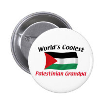 Coolest Palestinian Grandpa Pinback Button