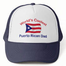 Coolest Puerto Rican Dadl Trucker Hats