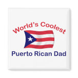 Coolest Puerto Rican Dadl Refrigerator Magnet