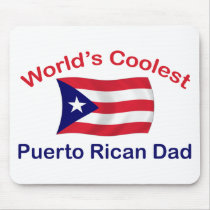 Coolest Puerto Rican Dadl Mousepad