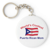 Coolest Puerto Rican Mom Keychains