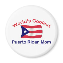 Coolest Puerto Rican Mom Magnets