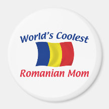 Coolest Romanian Mom Magnet