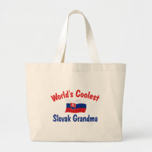 Coolest Slovak Grandma Canvas Bag