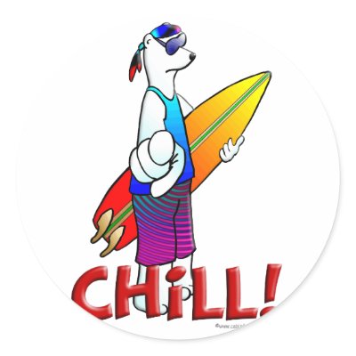 COOLEST SURFER POLAR BEAR EVER by cabinfeverdavid