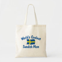 Coolest Swedish Mom Tote Bags