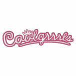 Coolgrrrls Ladies Embroidered Sherpa Zip Hoodie