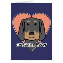 Coonhound Lover Cards