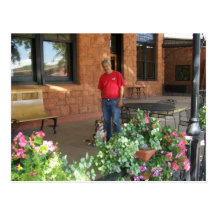 Cooper Beagle and I Visit Pueblo Union Train Depot Post Cards