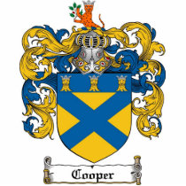 Cooper Coat of Arms Photo Sculpture Cut Out