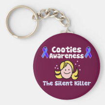 Cooties Awareness Keychain