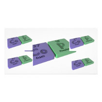 Cop as Co Cobalt and P Phosphorus Picture Card