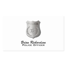 Cop Business Cards