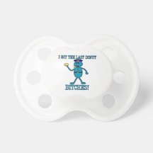Cop Has Last Doughnut Baby Pacifiers