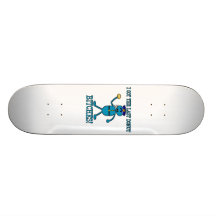 Cop Has Last Doughnut Skateboard