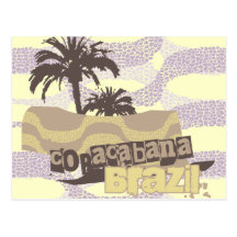Copacabana Tshirts and Gifts Postcards