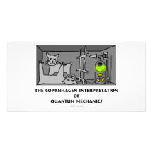 Copanhagen Interpretation Of Quantum Mechanics Photo Card