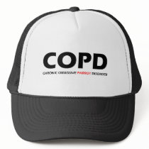 COPD - Chronic Obsessive Parrot Disorder Hat