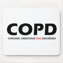 COPD - Désordre obsédant chronique de carlin Tapis De Souris