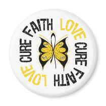 COPD Faith Love Cure Refrigerator Magnet