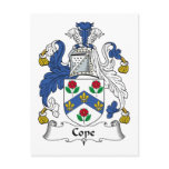 Cope Family Crest Post Card