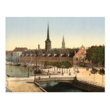 Copenhagen - Exchange Hall, Denmark Postcard