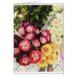 Copenhagen rainbow flowers card