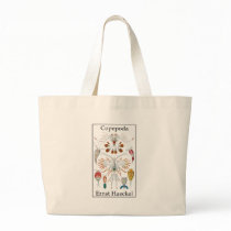 Copepoda by Ernst Haeckel Canvas Bags