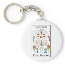 Copepoda by Ernst Haeckel Key Chains