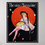 Copie 1921 de couverture de magazine de théâtre de affiche