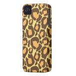 Copie à la mode de léopard ou de guépard coque iPhone 4 Case-Mate