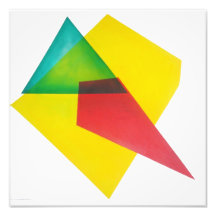 Copie abstraite de peinture photos sur toile