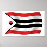 Copie d'affiche de drapeau de tribu d'Arapaho