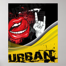 Copie d'affiche : Urbain