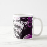 Copie d'aquarelle de tasses de café d'art de bruit