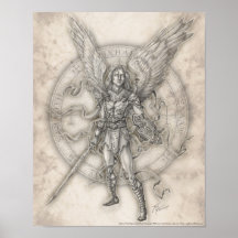Copie d'Arkhangel Michael Posters