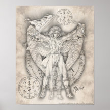 Copie d'Arkhangel Uriel Affiches