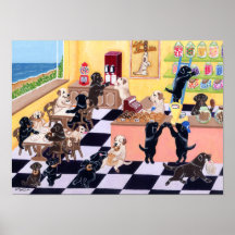 Copie d'art de labrador retriever posters
