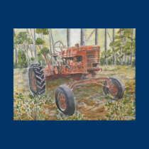 copie d'art de toile de tracteur de ferme impressions sur toile