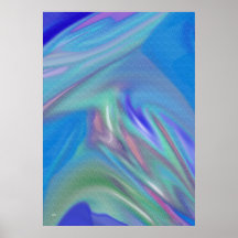 Copie de brume bleue posters