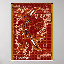 COPIE DE GICLEE DE "MAUVAISE HERBE" POSTERS