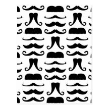 Copie de moustache carte postale